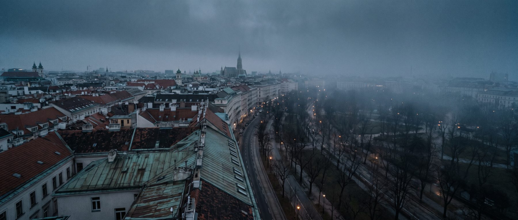 Vienna at blue hour